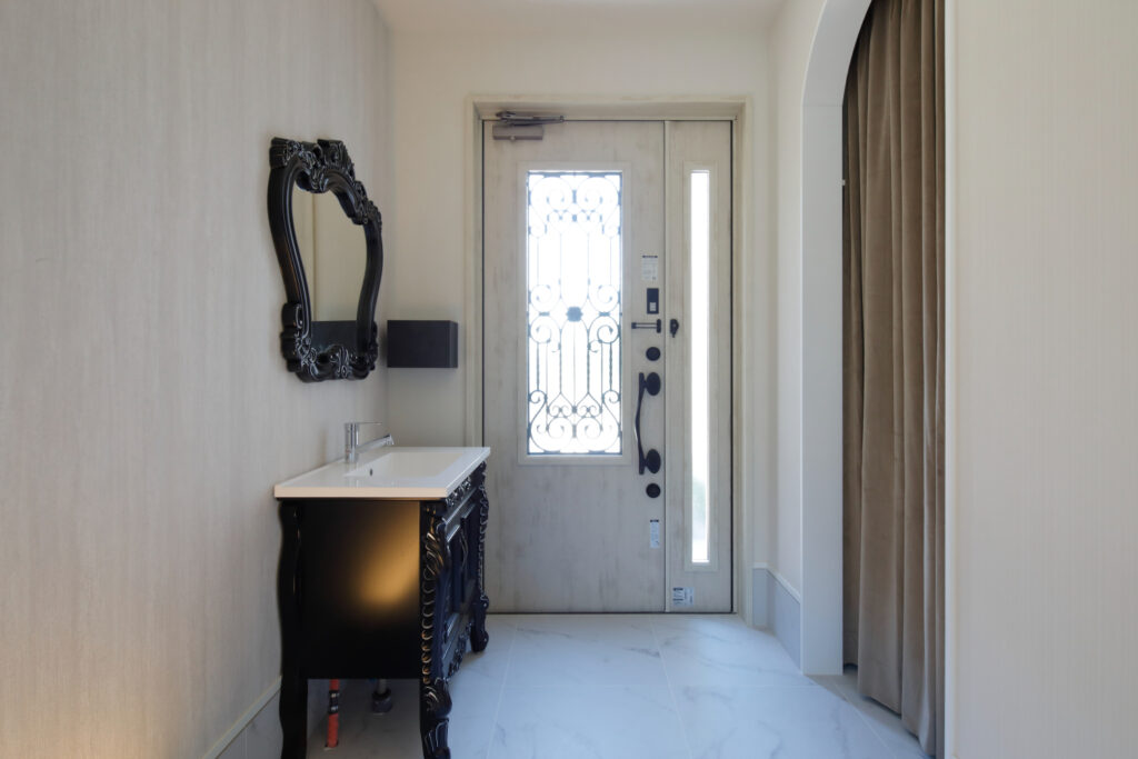 和と洋が美しく調和した家