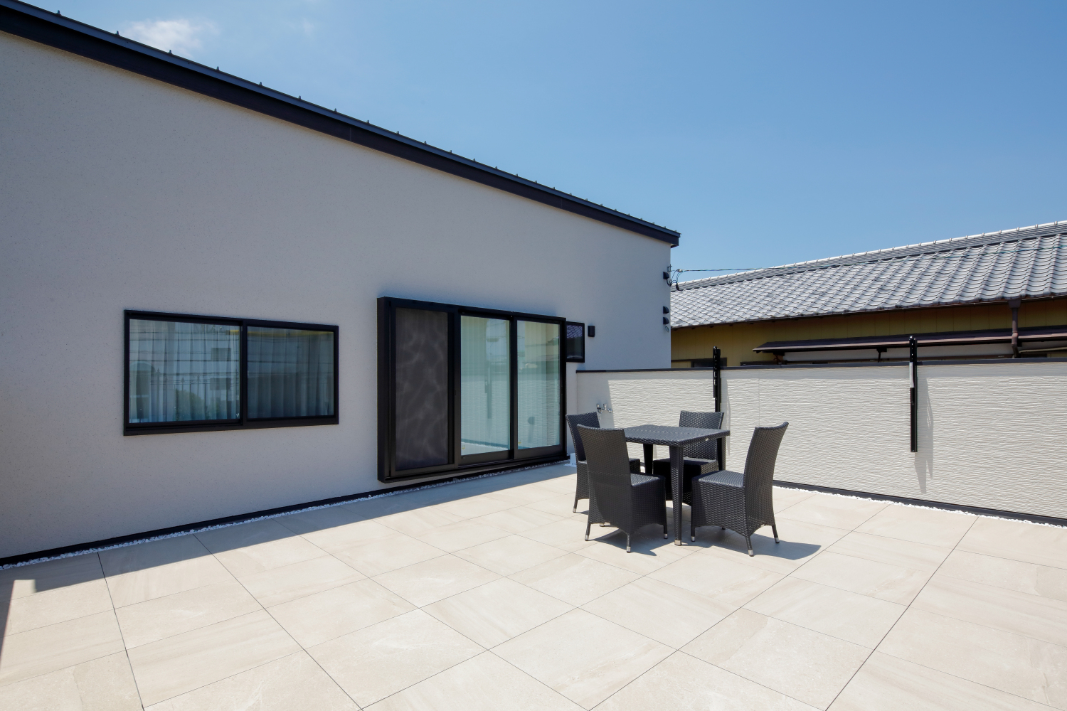 ご家族だけのルーフバルコニー