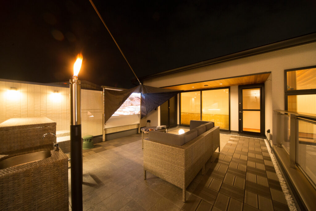 ゆとりを生むリゾートスタイルの家