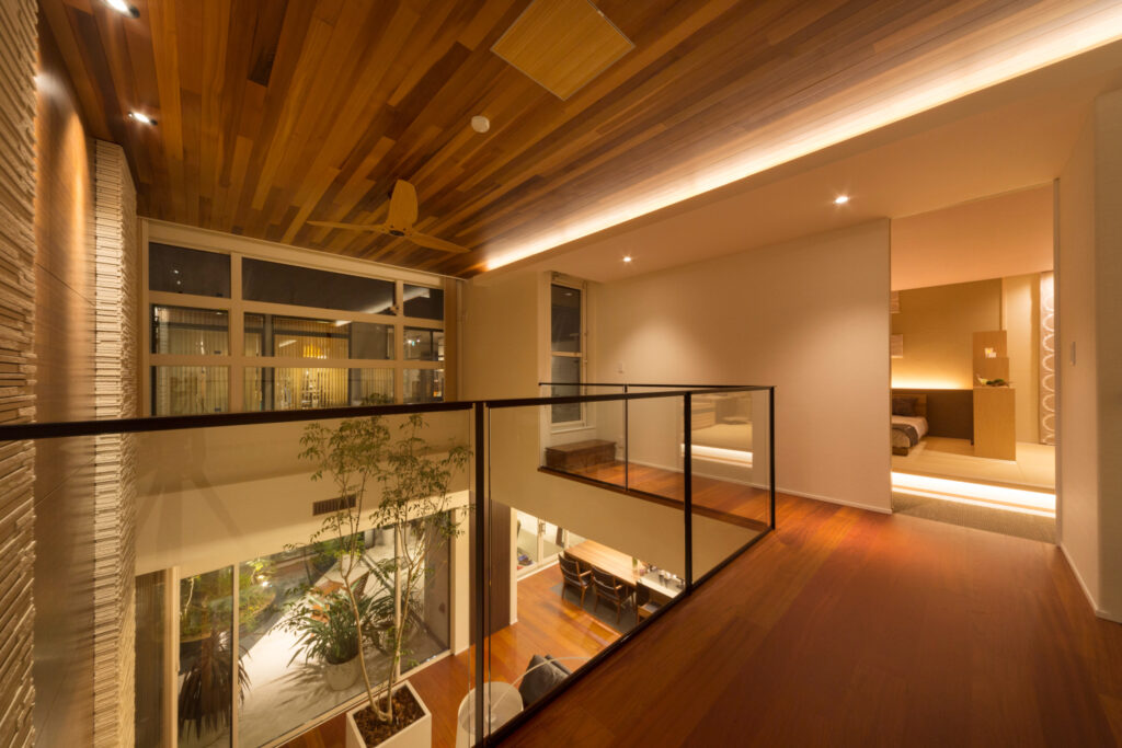 ゆとりを生むリゾートスタイルの家