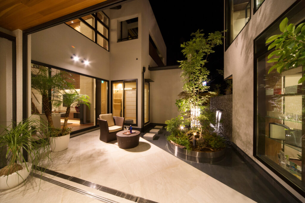 ゆとりを生むリゾートスタイルの家