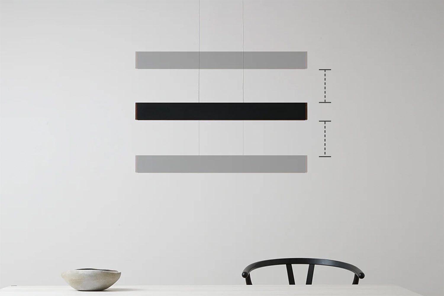 ペンダントライト Bridge 高さ調整