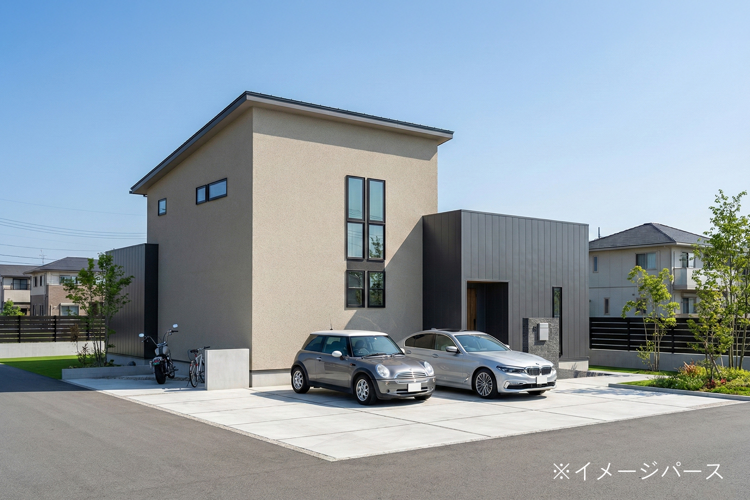 美しい外観デザイン