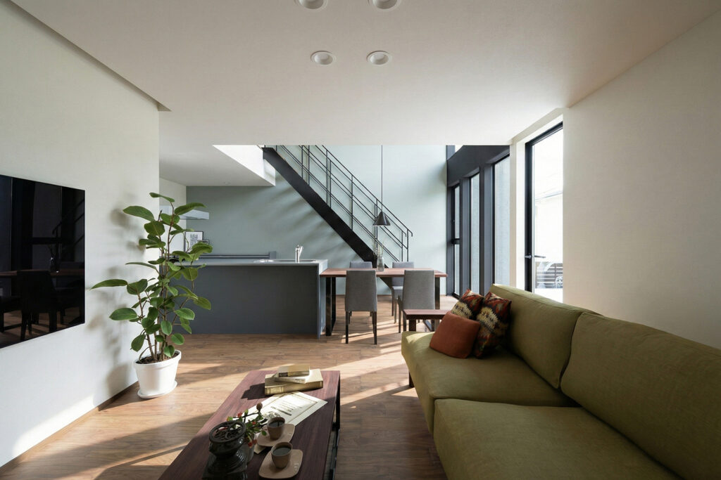 31.5坪で叶える、吹抜けのある美しい暮らし。3人家族に「ちょうどいい」デザイン住宅見学会｜静岡市駿河区