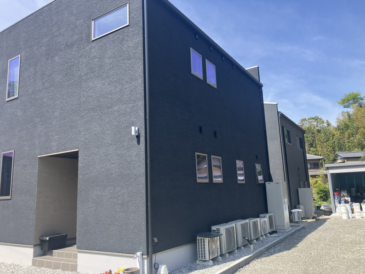 エアコン室外機を裏へ