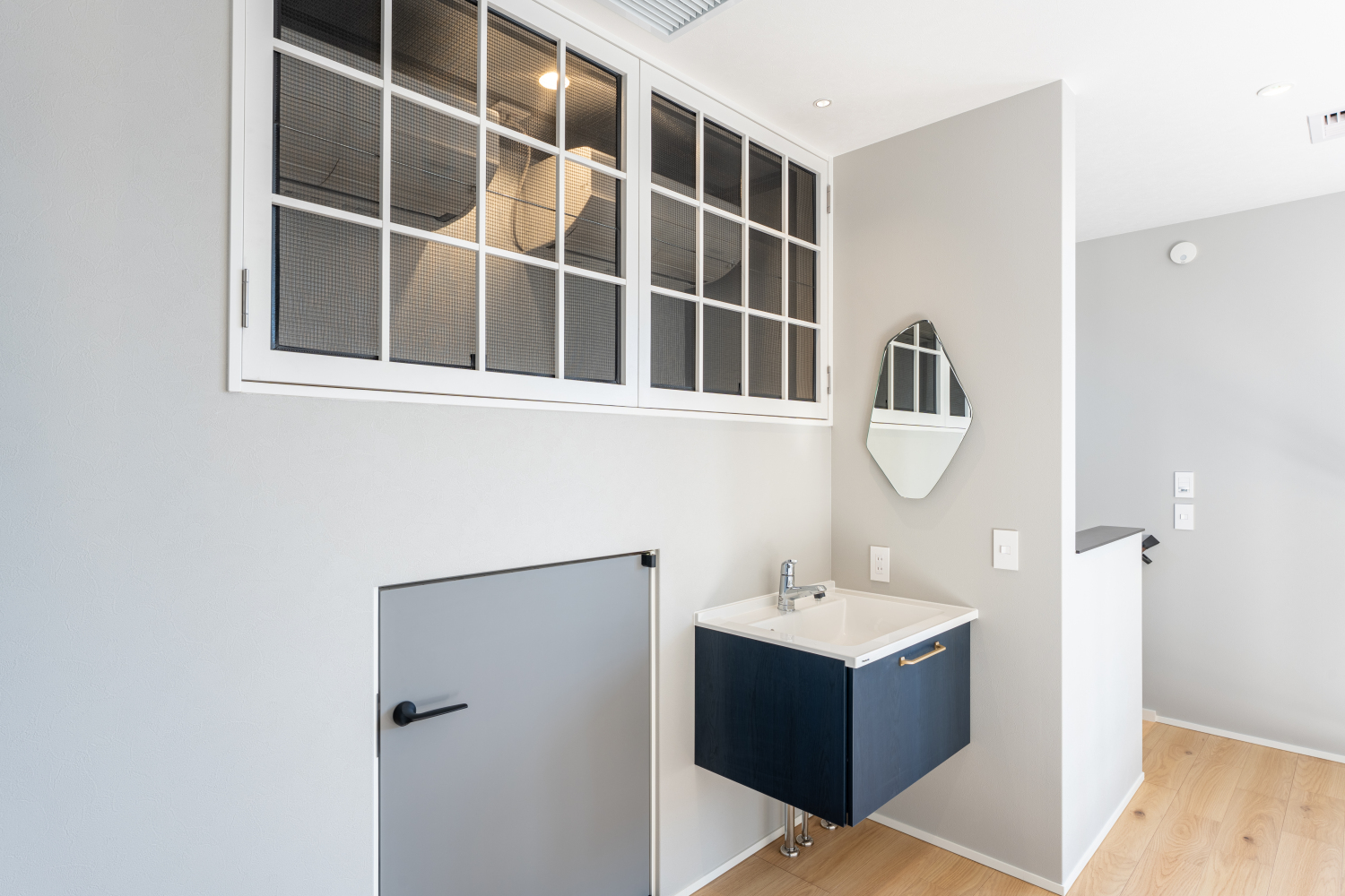 2Fホールの全館空調機械室