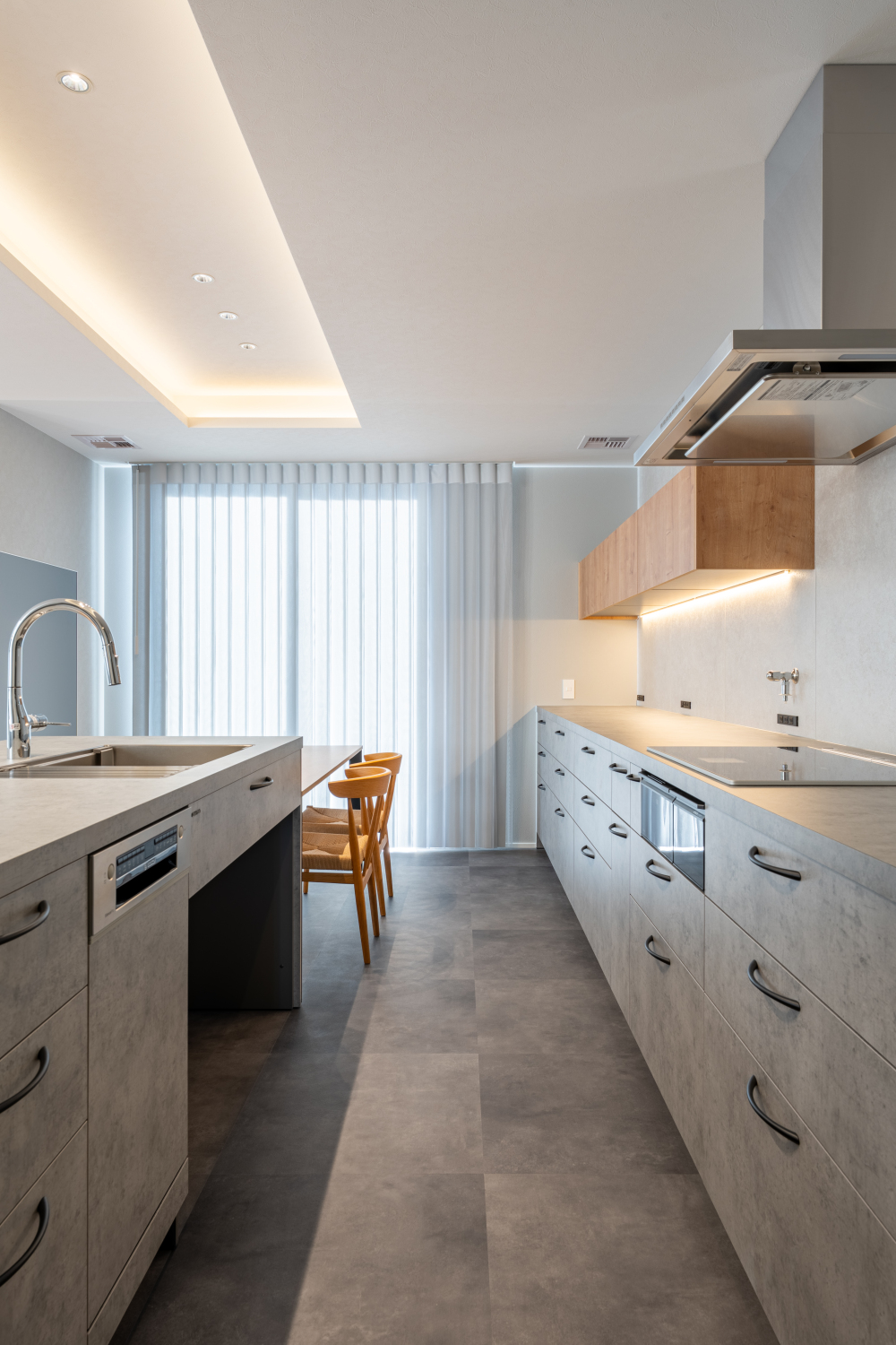 洗練されたキッチン