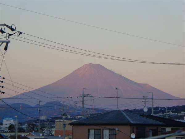 富士山に雪がない